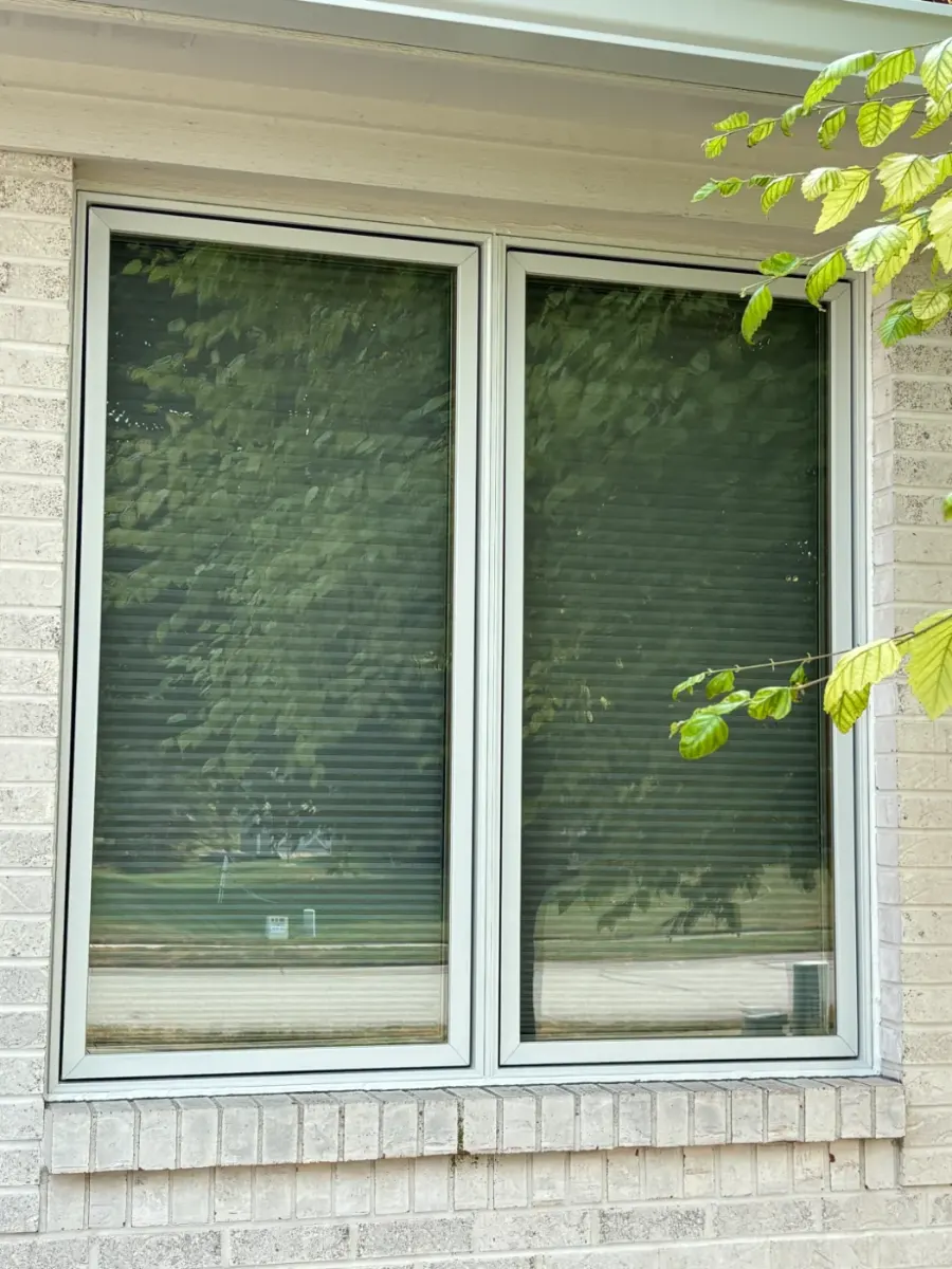 After window work